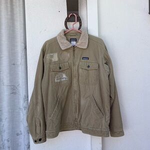 Men's 2000s Patagonia Deep Fleece Corduroy Trucker Jacket (Medium)